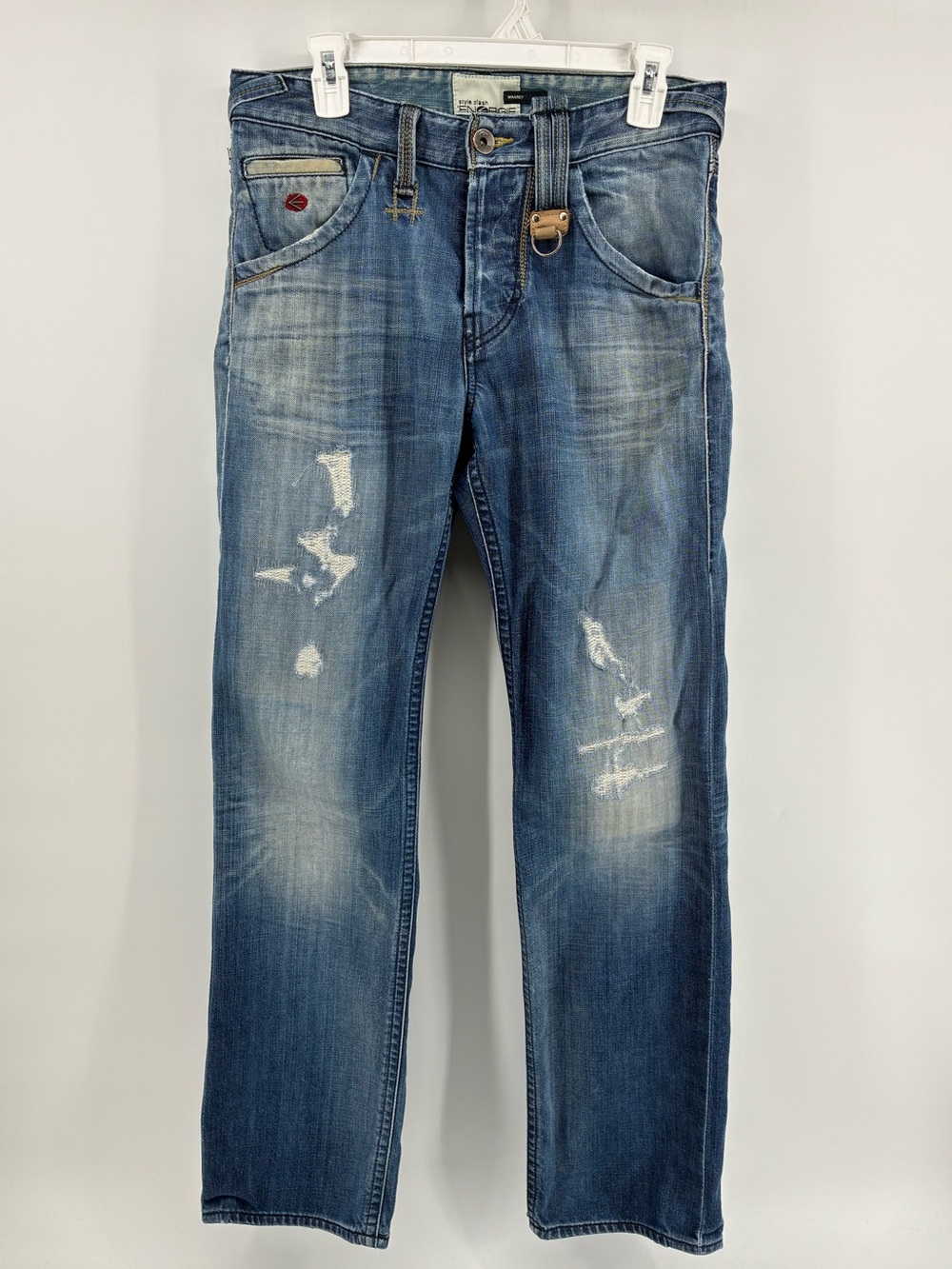 Vintage Energie Marrey Y2K Men’s Jeans Straight Leg Denim 32/34 Distressed